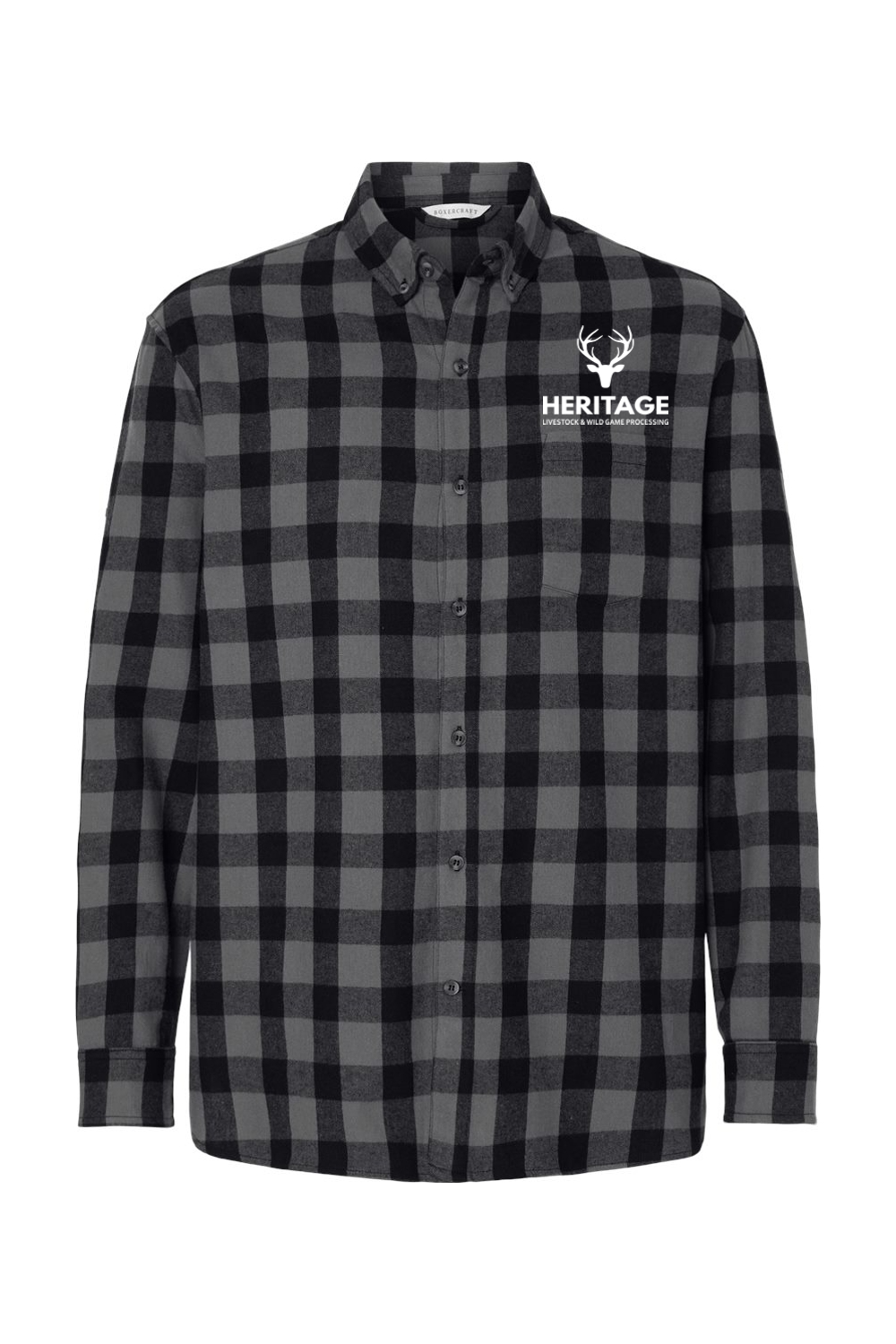 Men's Flannel Button Down Shirt