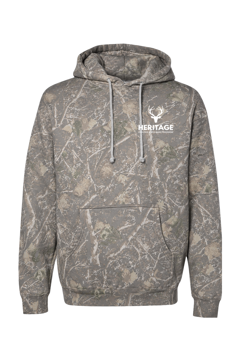 Camo Heavyweight Hooded Sweatshirt