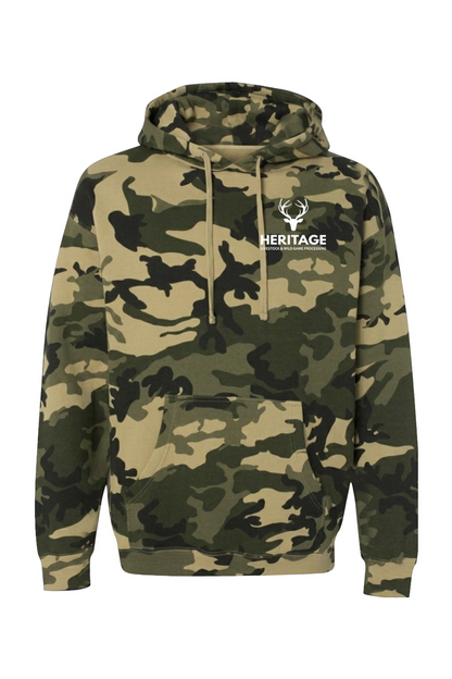 Camo Heavyweight Hooded Sweatshirt