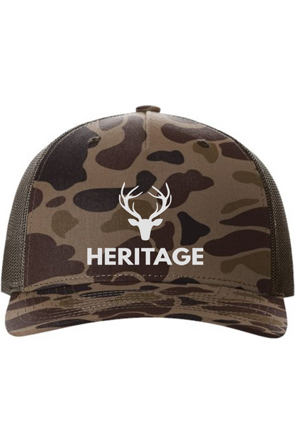 Camo 5-Panel Trucker Cap