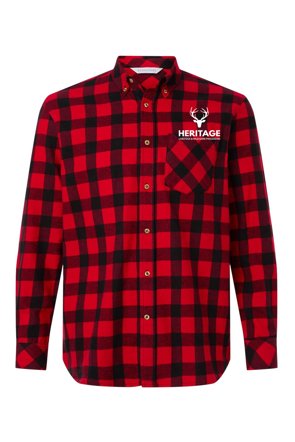 Men's Flannel Button Down Shirt