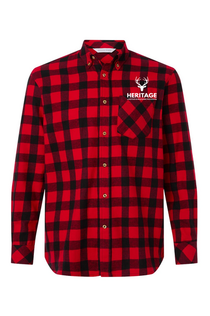 Men's Flannel Button Down Shirt
