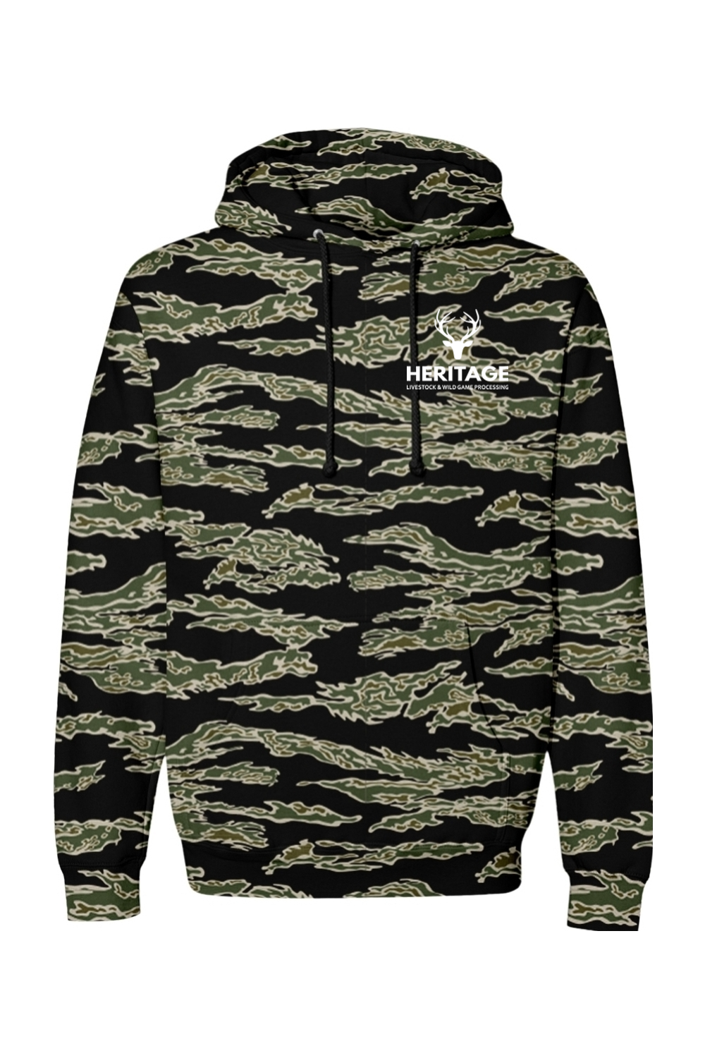 Camo Heavyweight Hooded Sweatshirt