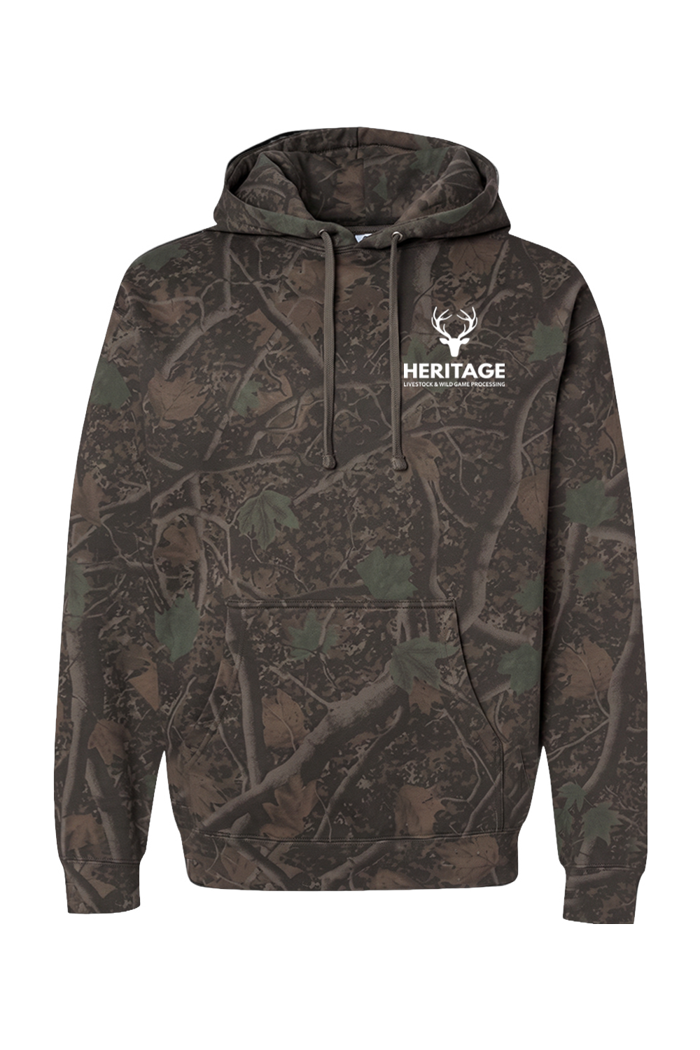 Camo Heavyweight Hooded Sweatshirt