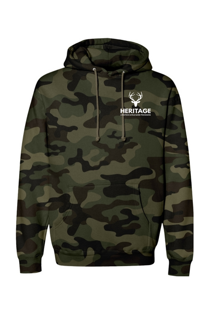 Camo Heavyweight Hooded Sweatshirt