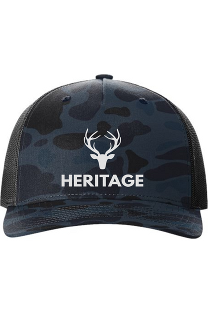 Camo 5-Panel Trucker Cap