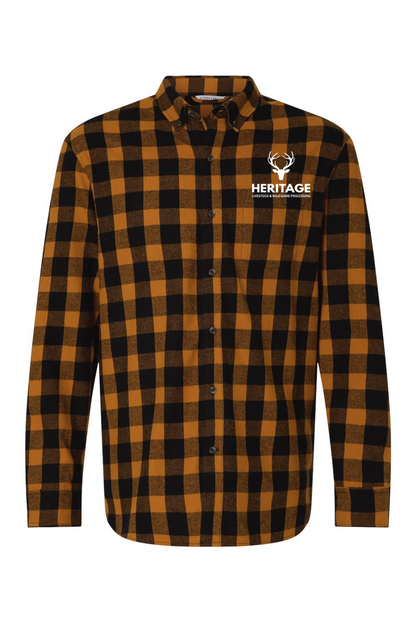 Men's Flannel Button Down Shirt