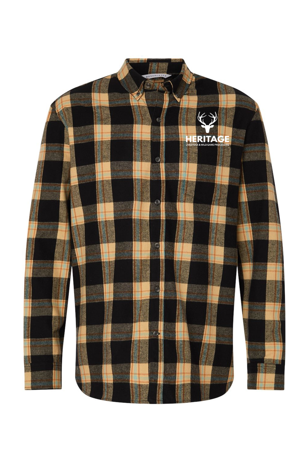 Men's Flannel Button Down Shirt
