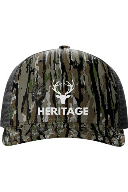 Camo 5-Panel Trucker Cap