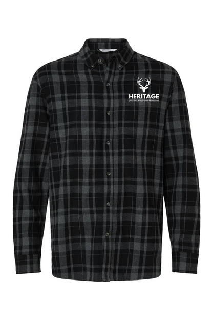 Men's Flannel Button Down Shirt