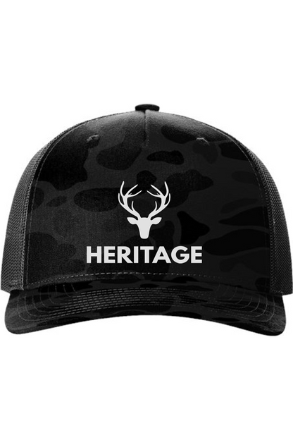 Camo 5-Panel Trucker Cap