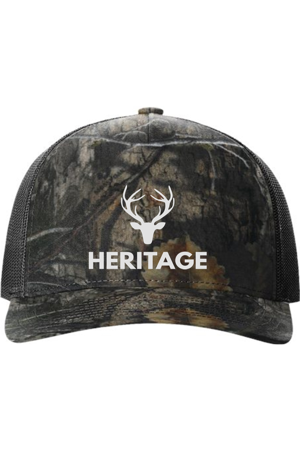 Camo 5-Panel Trucker Cap