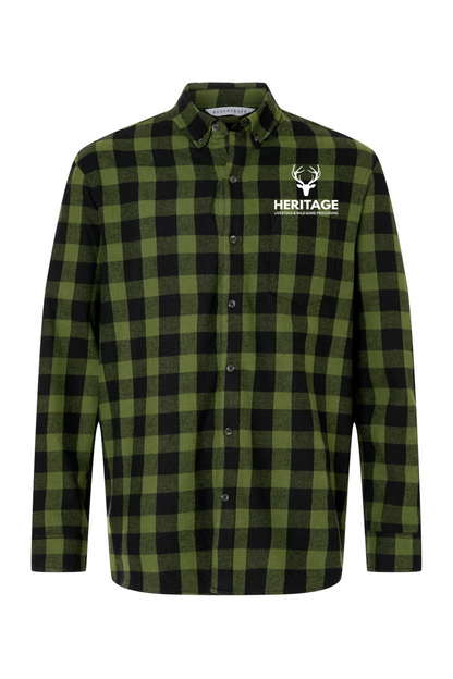 Men's Flannel Button Down Shirt